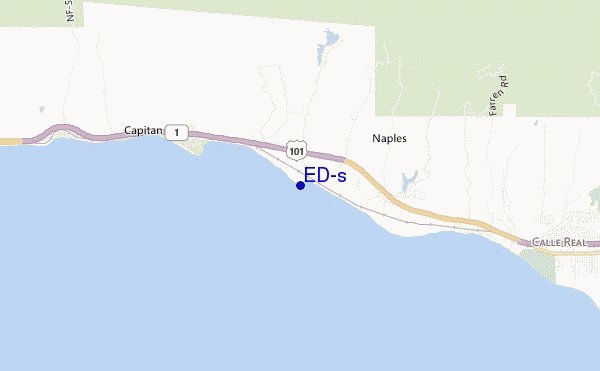 mapa de localização de ED's
