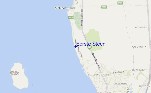 mapa de localização de Eerste Steen