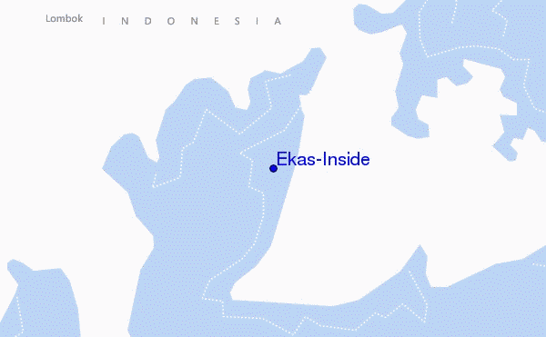 mapa de localização de Ekas-Inside