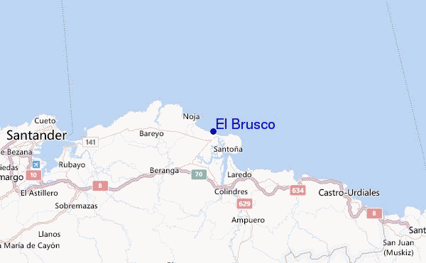 El Brusco Location Map