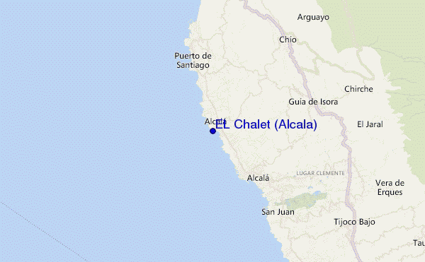 mapa de localização de EL Chalet (Alcala)