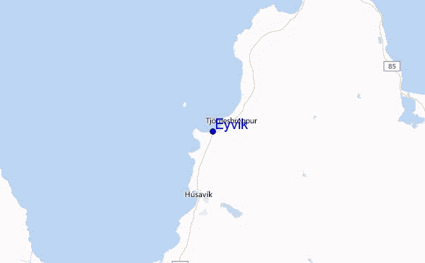 Eyvik Location Map