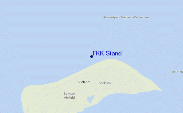 mapa de localização de FKK Stand