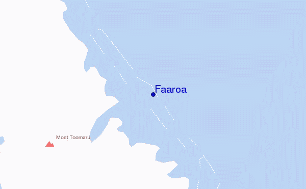 mapa de localização de Faaroa