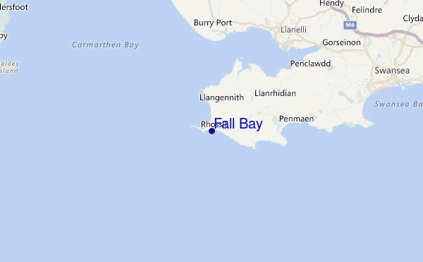Fall Bay Location Map