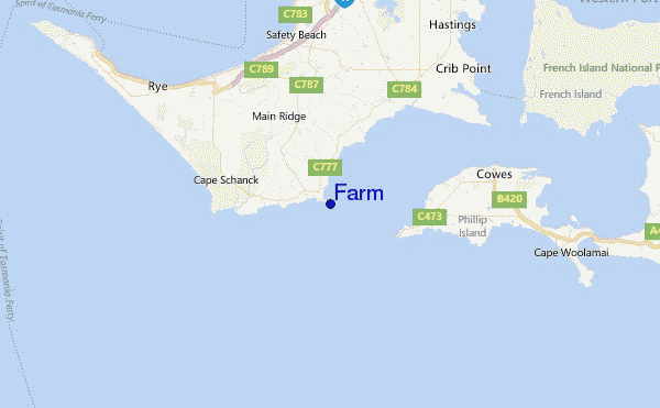 Farm Location Map