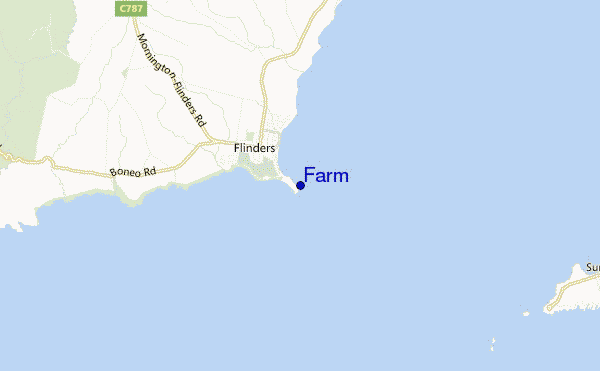 mapa de localização de Farm