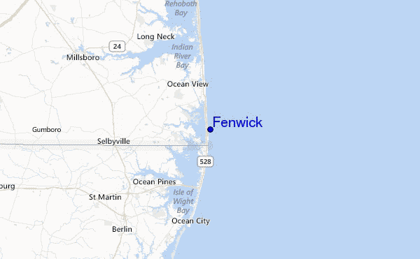 Fenwick Location Map