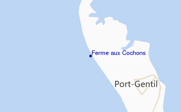 mapa de localização de Ferme aux Cochons
