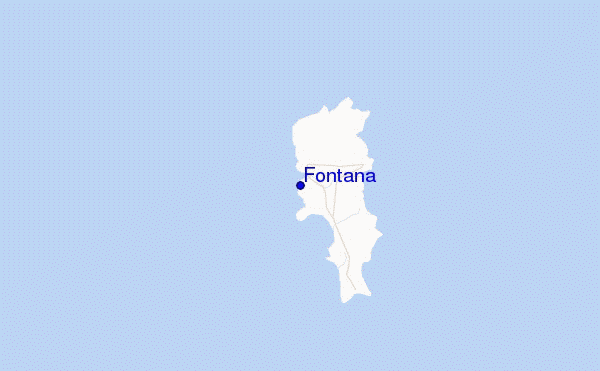 Fontana Location Map