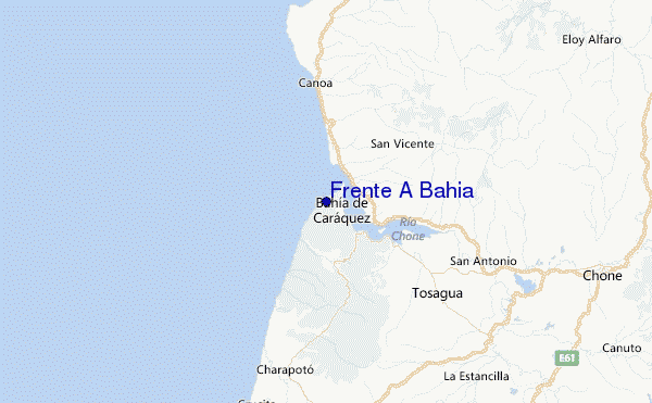 Frente A Bahia Location Map