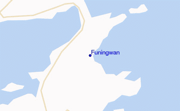 mapa de localização de Funingwan