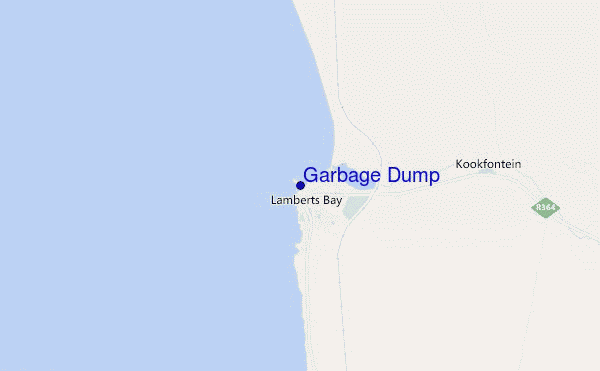 mapa de localização de Garbage Dump