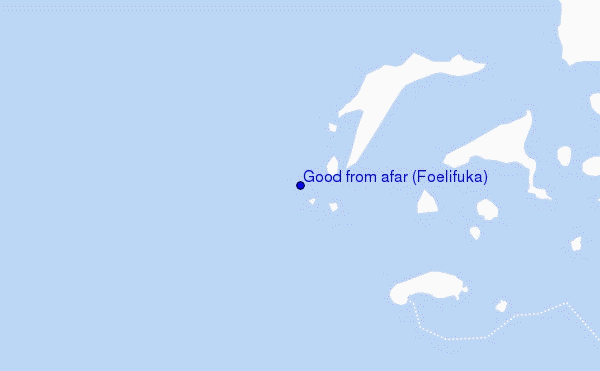 mapa de localização de Good from afar (Foelifuka)