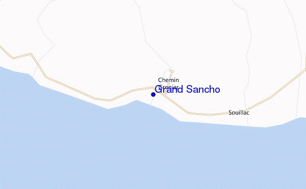 mapa de localização de Grand Sancho