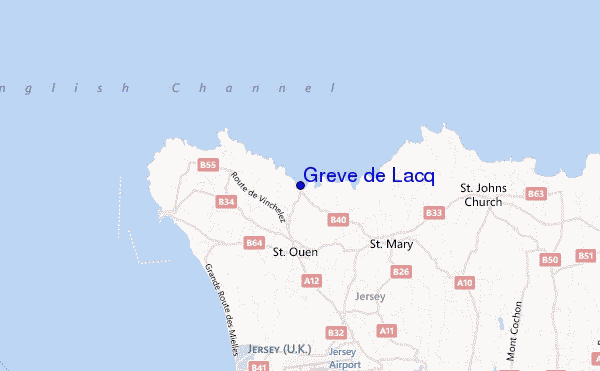 mapa de localização de Greve de Lacq