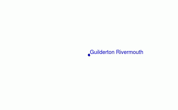 mapa de localização de Guilderton Rivermouth
