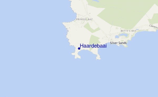 mapa de localização de Haardebaai
