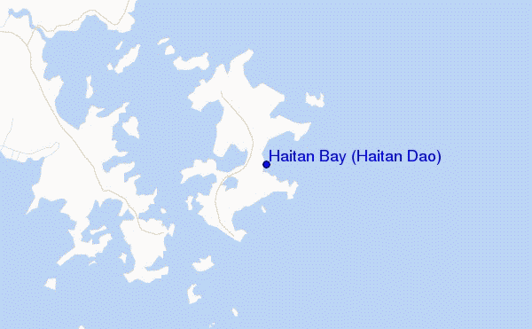 Haitan Bay (Haitan Dao) Location Map