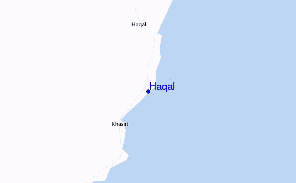 mapa de localização de Haqal