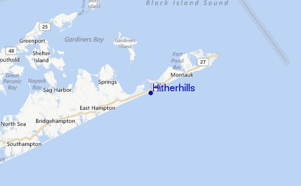 Hitherhills Location Map