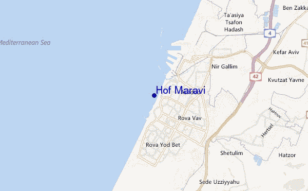 mapa de localização de Hof Maravi