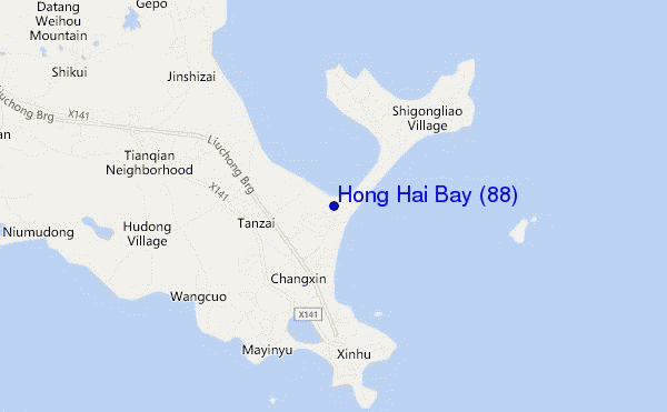 mapa de localização de Hong Hai Bay (88)