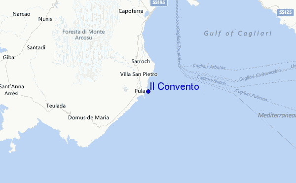 Il Convento Location Map