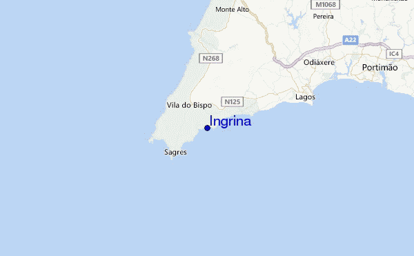 Ingrina Location Map