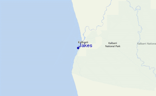 Jakes Location Map
