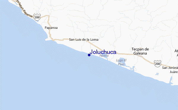 Joluchuca Location Map
