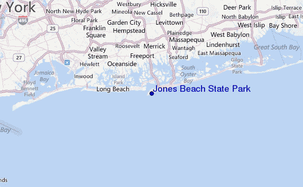 Jones Beach State Park Location Map