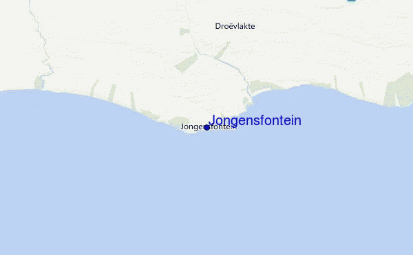 Jongensfontein Location Map