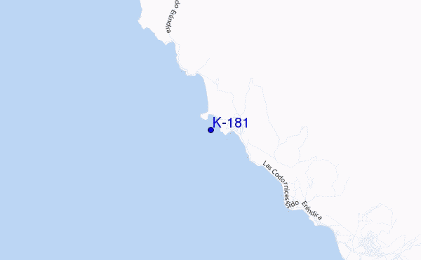 mapa de localização de K-181