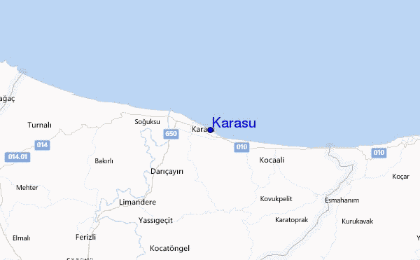 Karasu Location Map