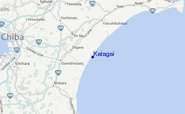 Katagai Location Map