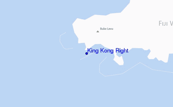 mapa de localização de King Kong Right