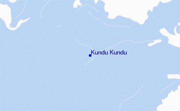 mapa de localização de Kundu Kundu