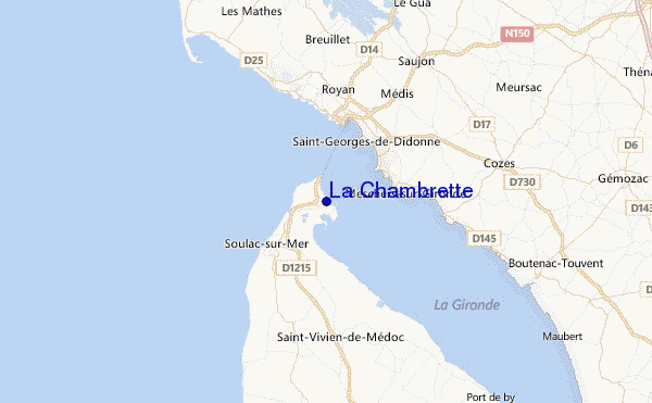 La Chambrette Location Map