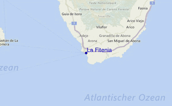 La Fitenia Location Map