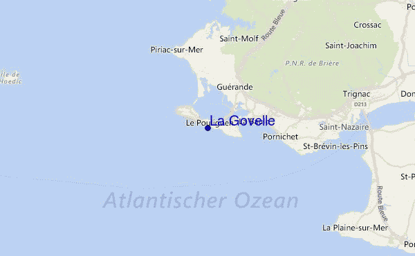 La Govelle Location Map