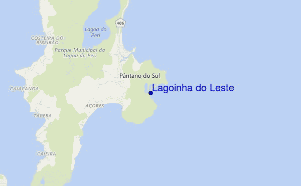 mapa de localização de Lagoinha do Leste