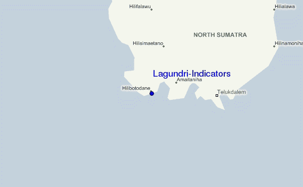 mapa de localização de Lagundri-Indicators