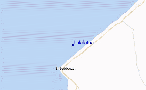 mapa de localização de Lalafatna