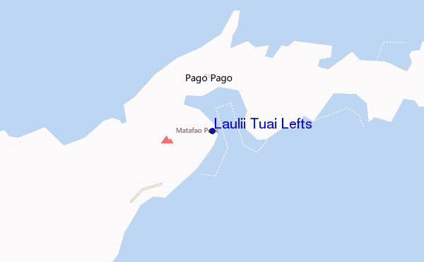 mapa de localização de Laulii Tuai Lefts