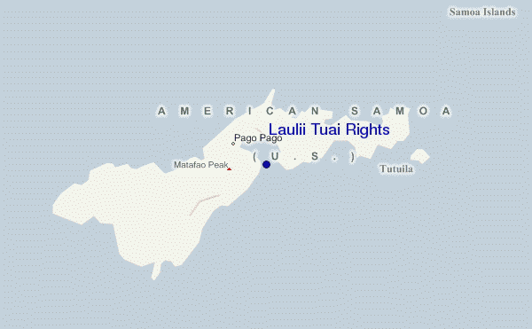 mapa de localização de Lauli'i Tuai Rights