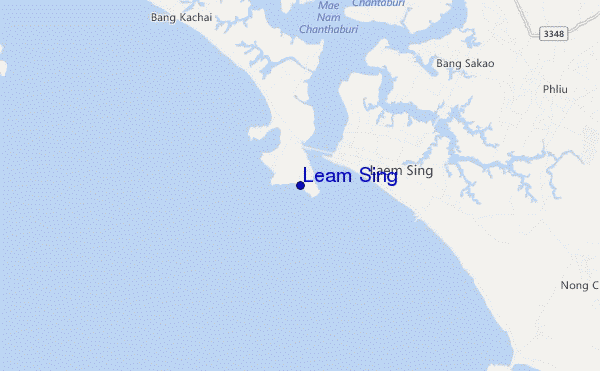 mapa de localização de Leam Sing