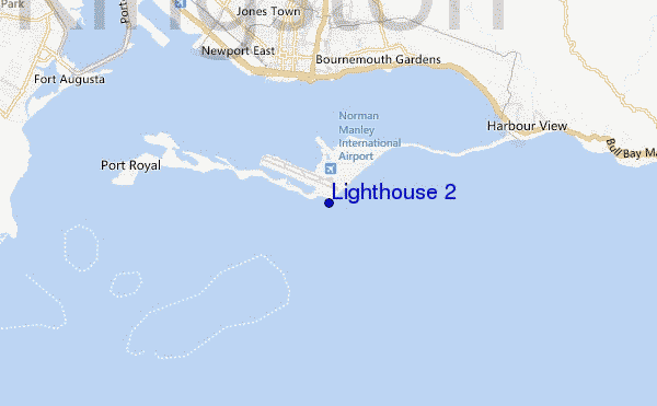mapa de localização de Lighthouse 2