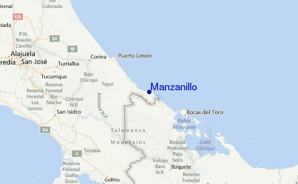 Manzanillo Previsões Para O Surf E Relatórios De Surf Limon Costa Rica 3109