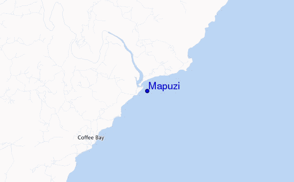 mapa de localização de Mapuzi